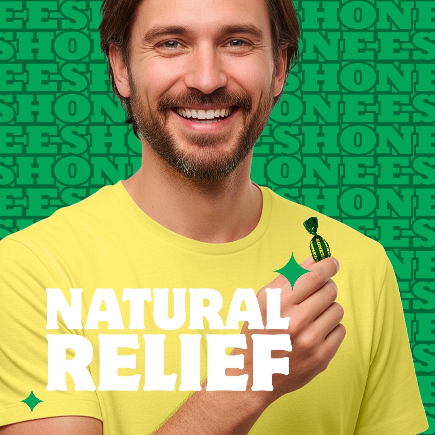 Honees menthol lemon drops flavor offers varied throat relief options