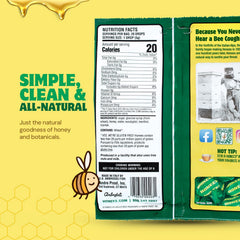 Honees resealable bag packaging keeps drops fresh