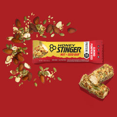 Honey Stinger Nut and Seed Bar after workout snack gluten free and Non GMO
