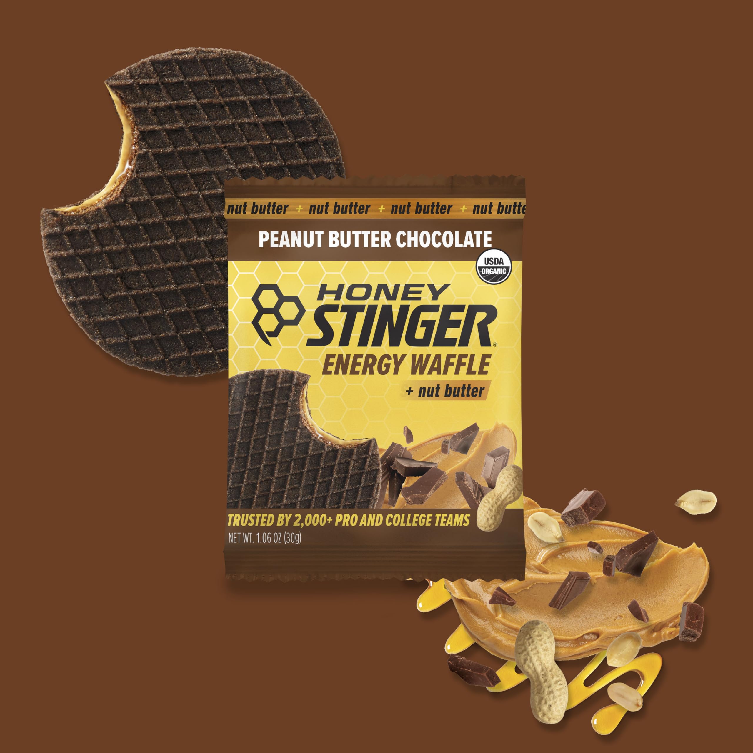 Honey Stinger variety pack image—three flavors in one convenient purchase.