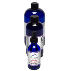 HoneyCombs Biotin Drops bottle for easy daily use supporting hair and nails.