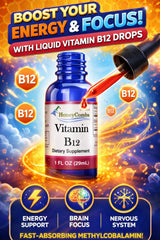 HoneyCombs B12 goteo para enfoque mental y claridad.