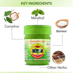 HONG THAI ingredients label emphasizes 100% natural extract.