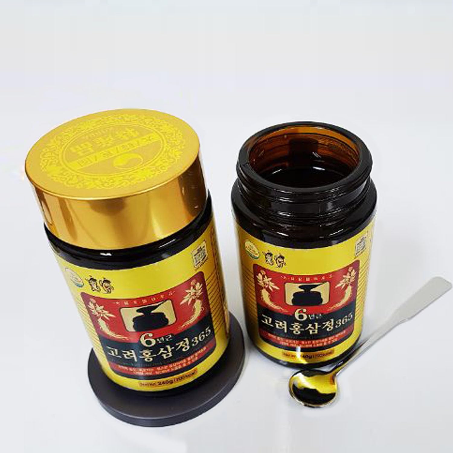 HongSamJeong dosing spoon showing 5g serving for daily use
