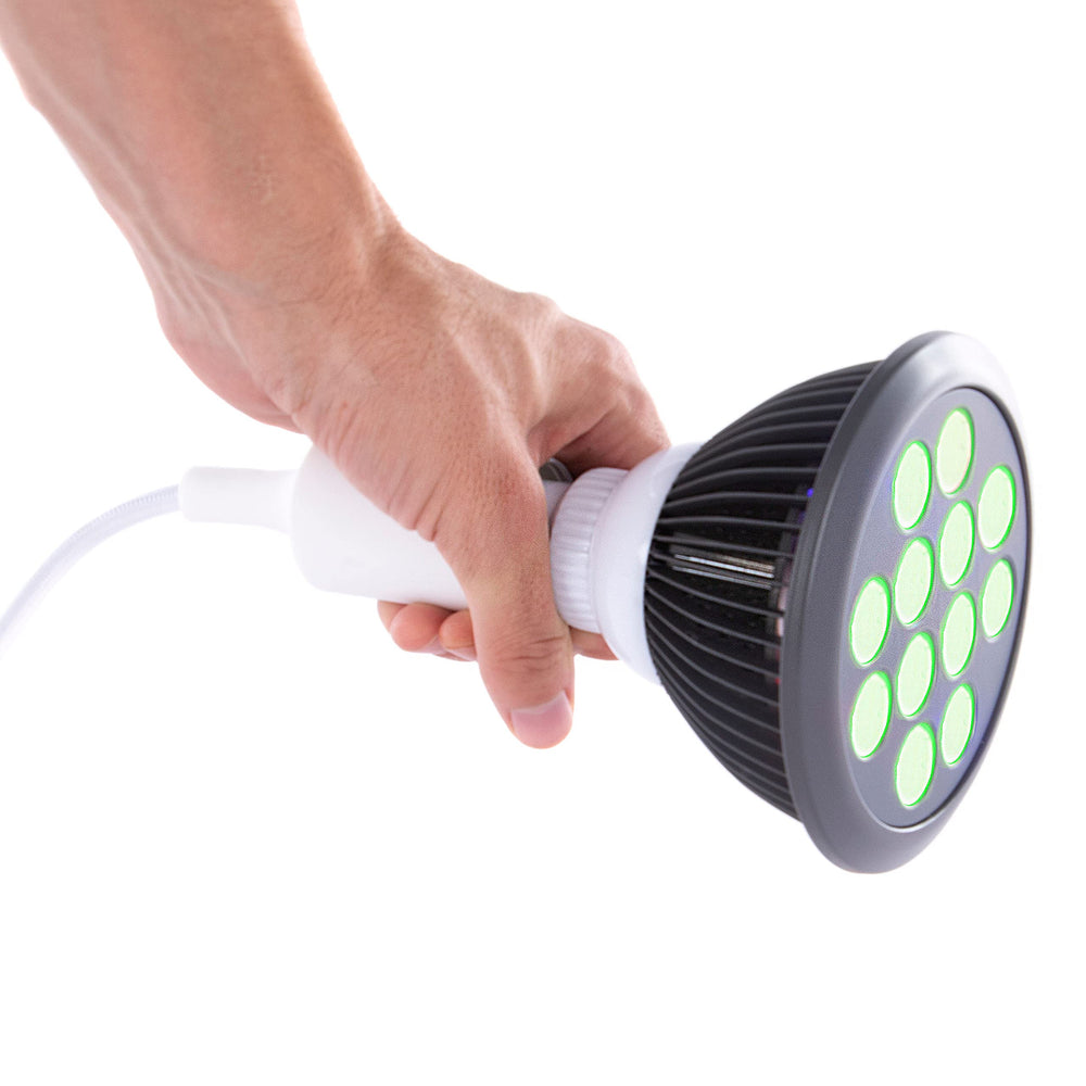 Hooga green light bulb power cord setup for easy home use.