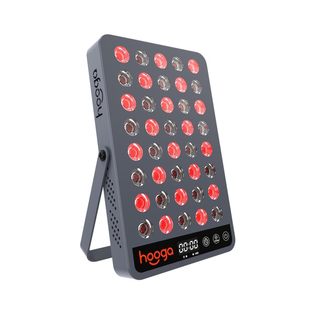 Hooga HG200 panel on desk for convenient light therapy session