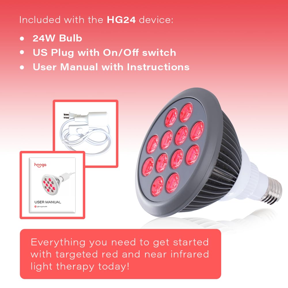 Hooga HG24 850nm near-infrared emitter for deeper comfort.