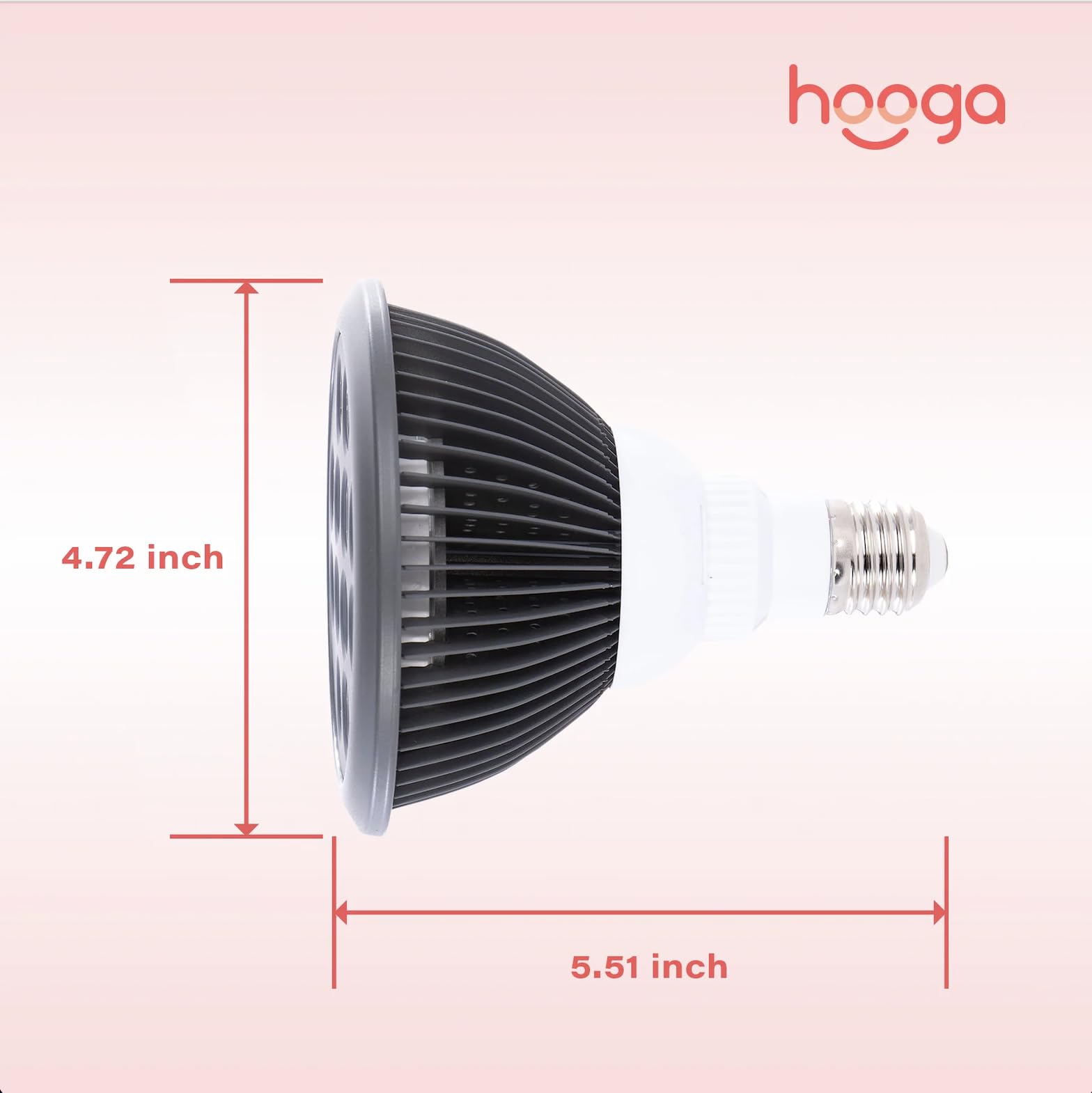 Hooga HG24 base and cord included for immediate setup and stability.