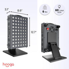 Hooga Pro300 built-in timer enables scheduled sessions at home