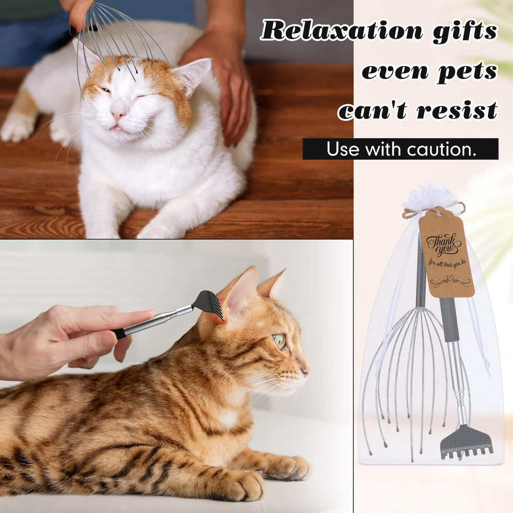 Hoolerry portable head massager fits in a bag for travel.