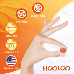 HOOLOO Hemp Gummies four-pack box for easy reordering