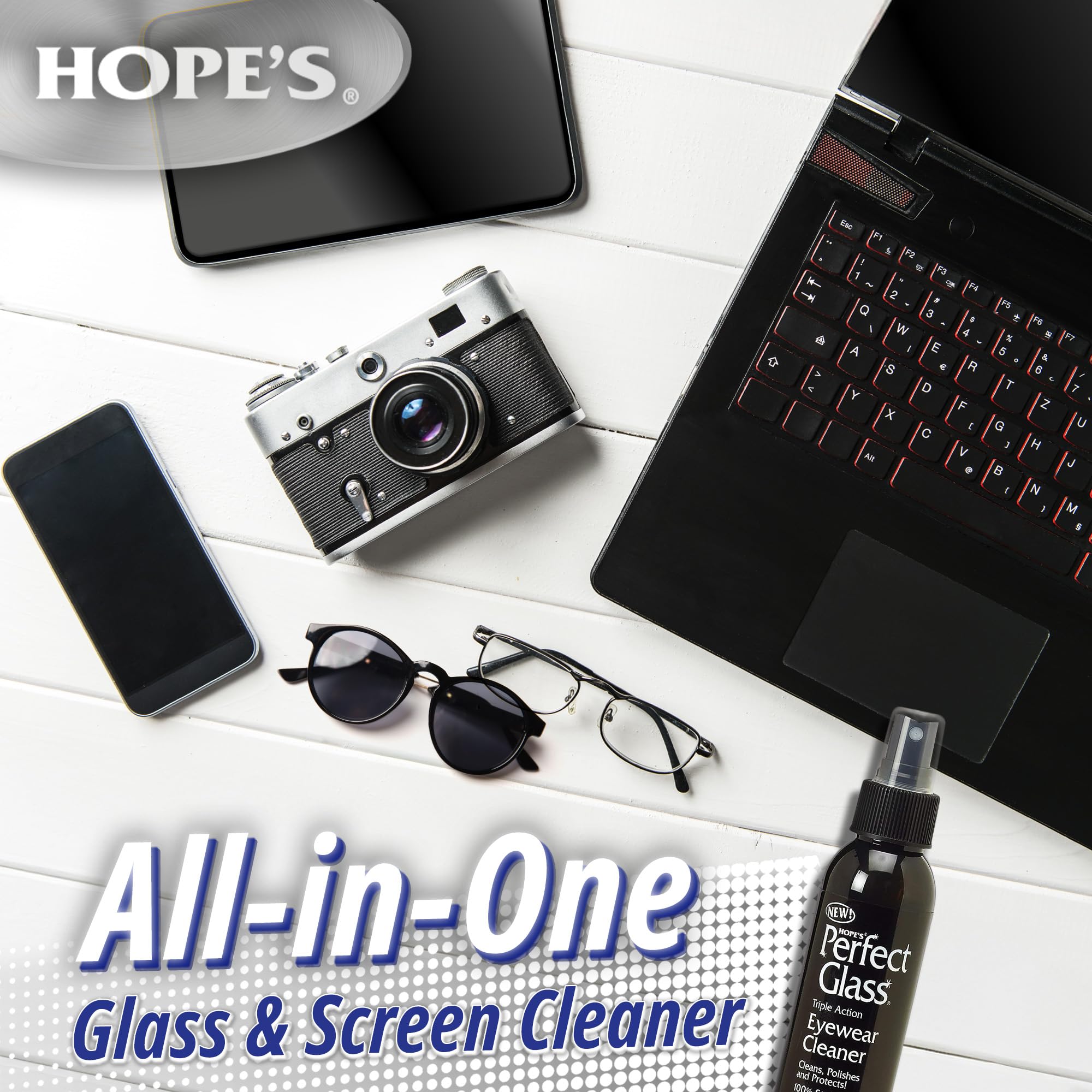 HOPE'S cleaner travel-friendly 4-oz bottle for on-the-go.