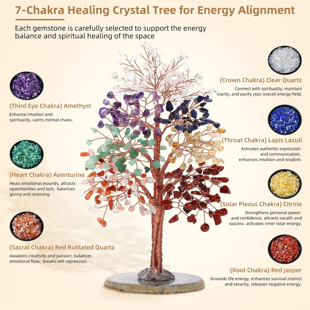 Hopeseed chakra beads close-up, vibrant colors for balanced ambiance.