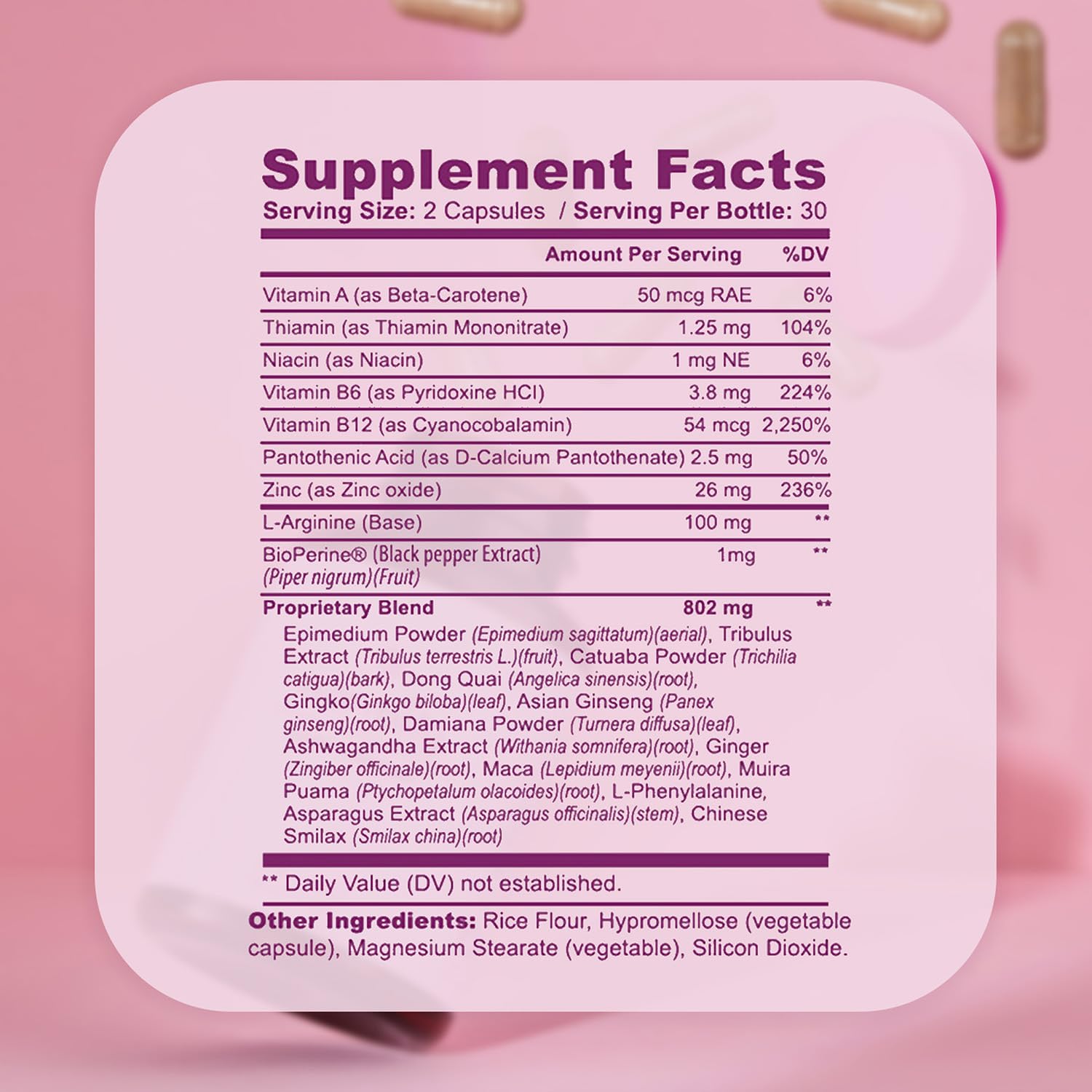 Hormify packaging box showing 60 capsules and usage guidance