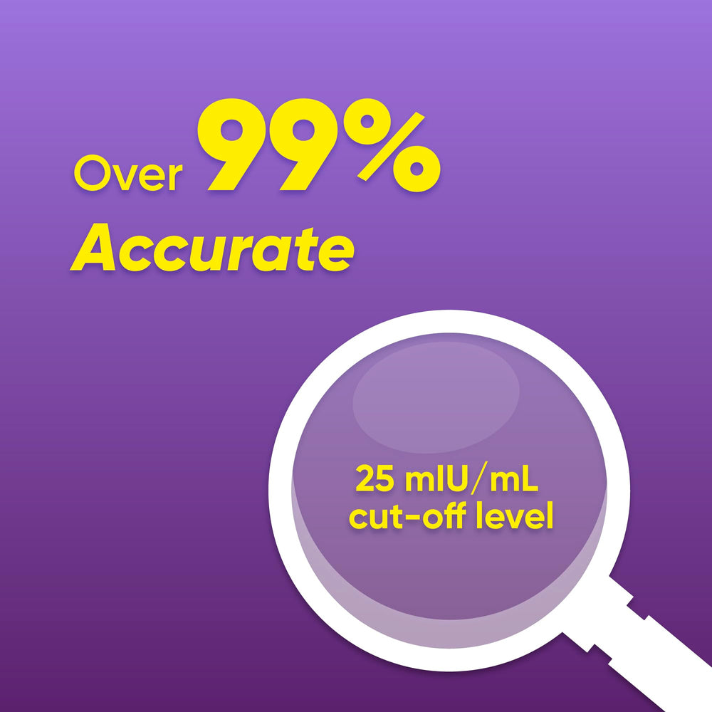 HORMONElife test strip reading window showing results clearly.