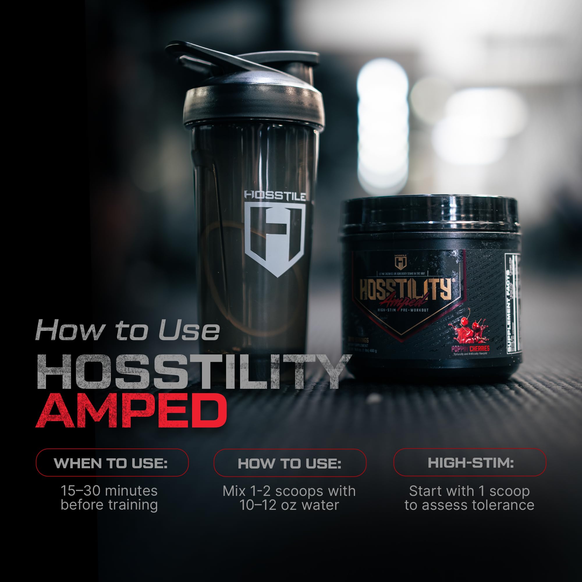 HOSSTILE Amped absorption astragin indicates faster ingredient uptake