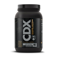HOSSTILE CDX Cluster Dextrin powder bottle for fast-acting carbs during workouts.