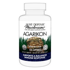 Host Defense Agarikon capsules bottle for daily immune support