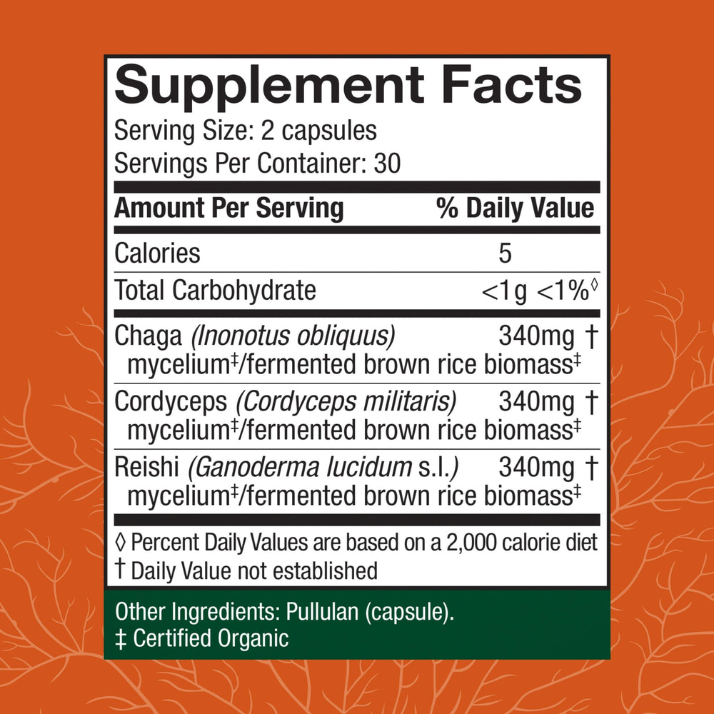 Host Defense Breathe capsules close-up showing easy daily intake.