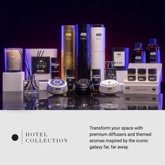 Hotel Collections Luxury fragrance oils suit bedrooms and offices.