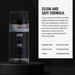 Hotel Collections Star Wars Light Side blend for refined ambiance with Bergamot, Rose and Tea.