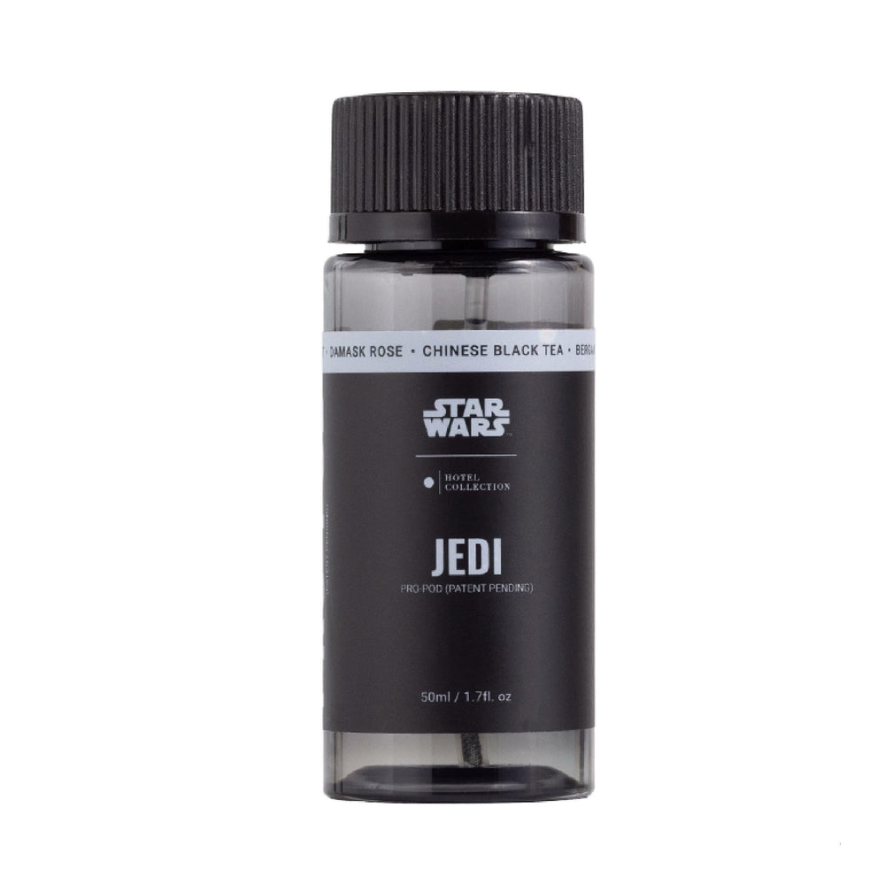Hotel Collections Jedi Pro-Pod Oil Light Side bottle boosts room ambience with luxury aroma.