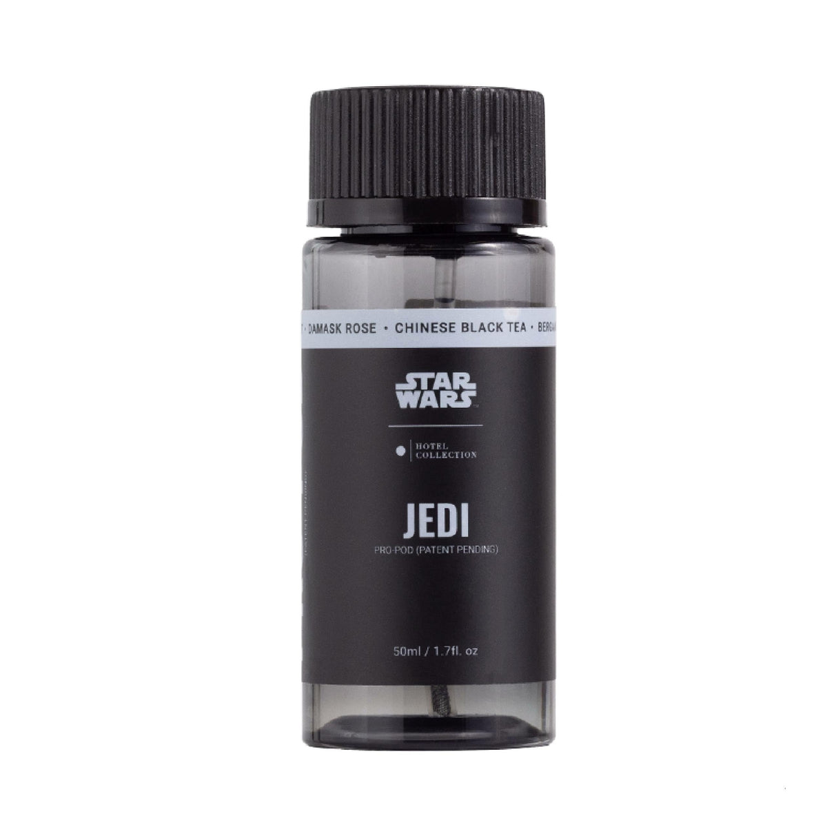 Hotel Collections Jedi Pro-Pod Oil Light Side bottle boosts room ambience with luxury aroma.
