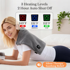 HOTHUGZ heating pad includes wired adapter for continuous use