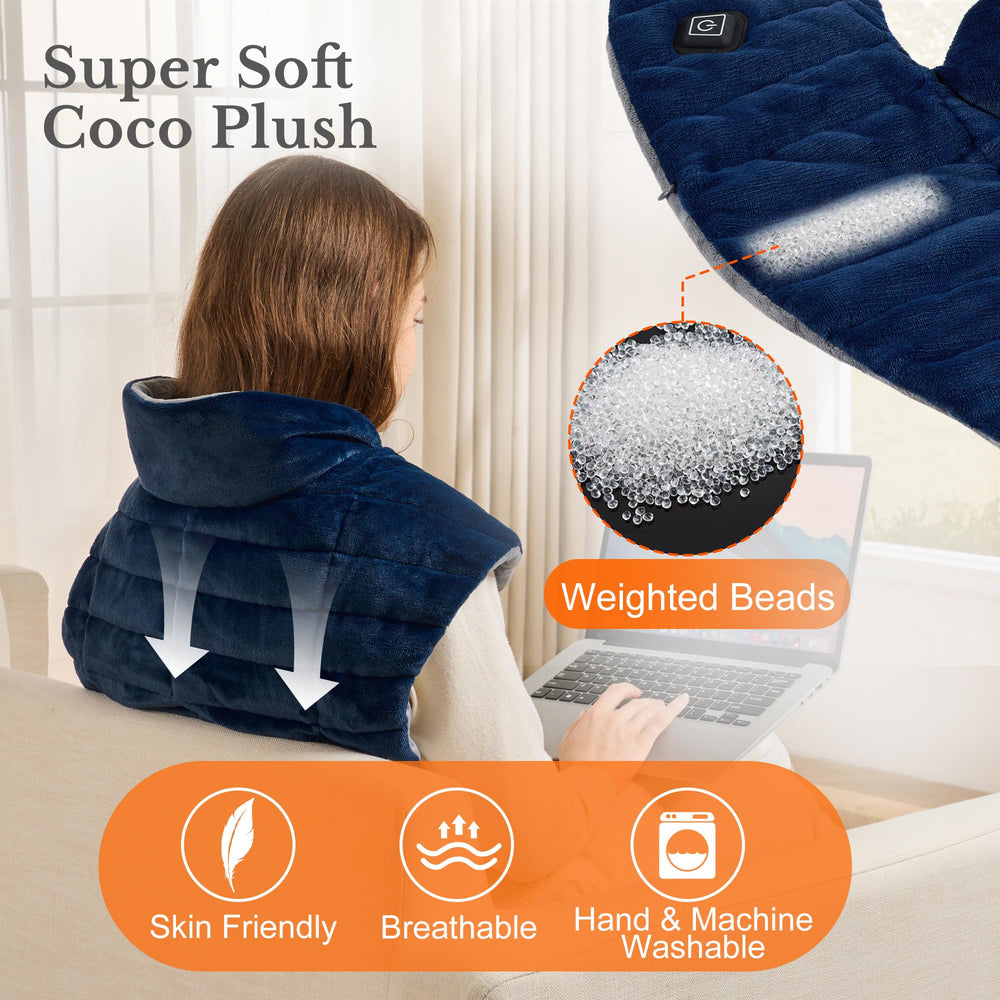 HOTHUGZ three heat settings let you customize warmth.