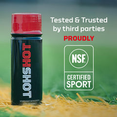 HOTSHOT used during workout to curb cramps and keep momentum