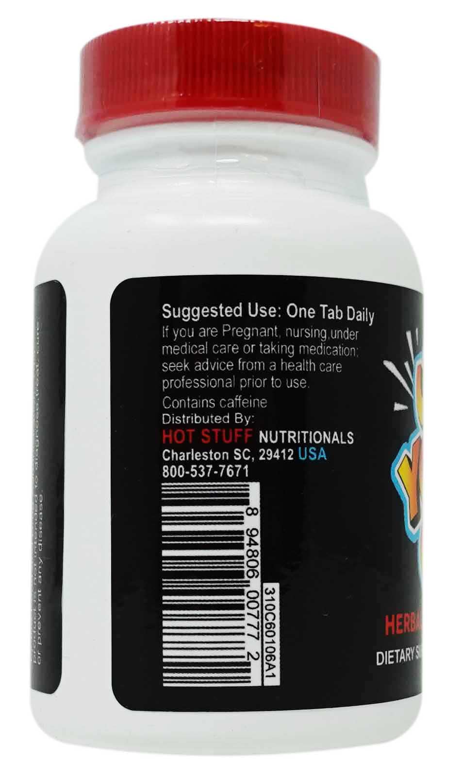 House of David Gas Energy Blaster tablets pack set indicates convenient two-bottle system