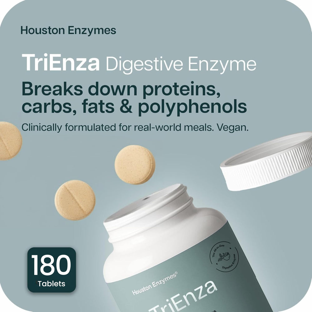 TriEnza chewables close-up for convenient everyday digestion.
