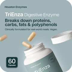 TriEnza chewables pack ready for travel and on-the-go digestion