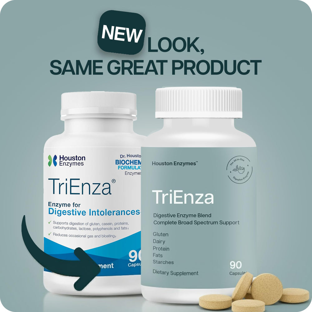 Dining scene with TriEnza on the table after a meal.
