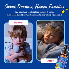 Hovika label on drops highlights strawberry flavor and kid-friendly formula