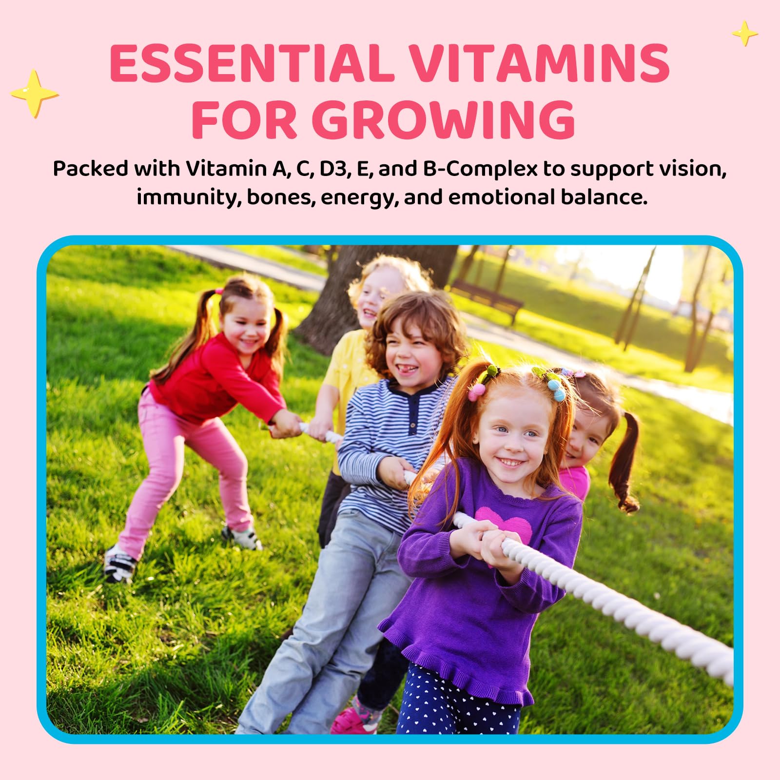 Hovika gummies serving spoon convenient dose for busy evenings and small hands.