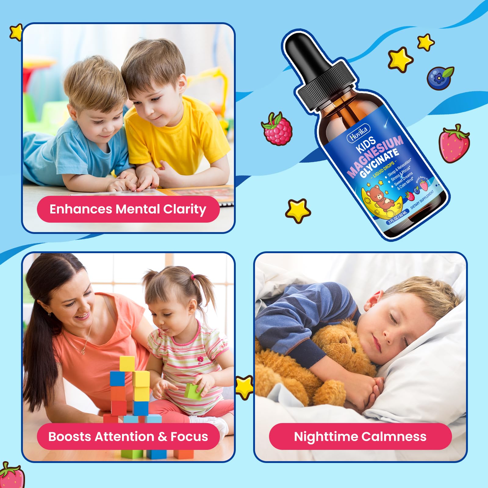 Hovika vitamin D3 and zinc support immune and bone health