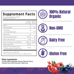 HOWEEJET Liquid Multivitamin label closeup highlights key nutrients for daily nourishment