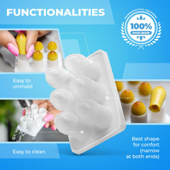 Hoxycom 2ml mold with tray for versatile dosing.