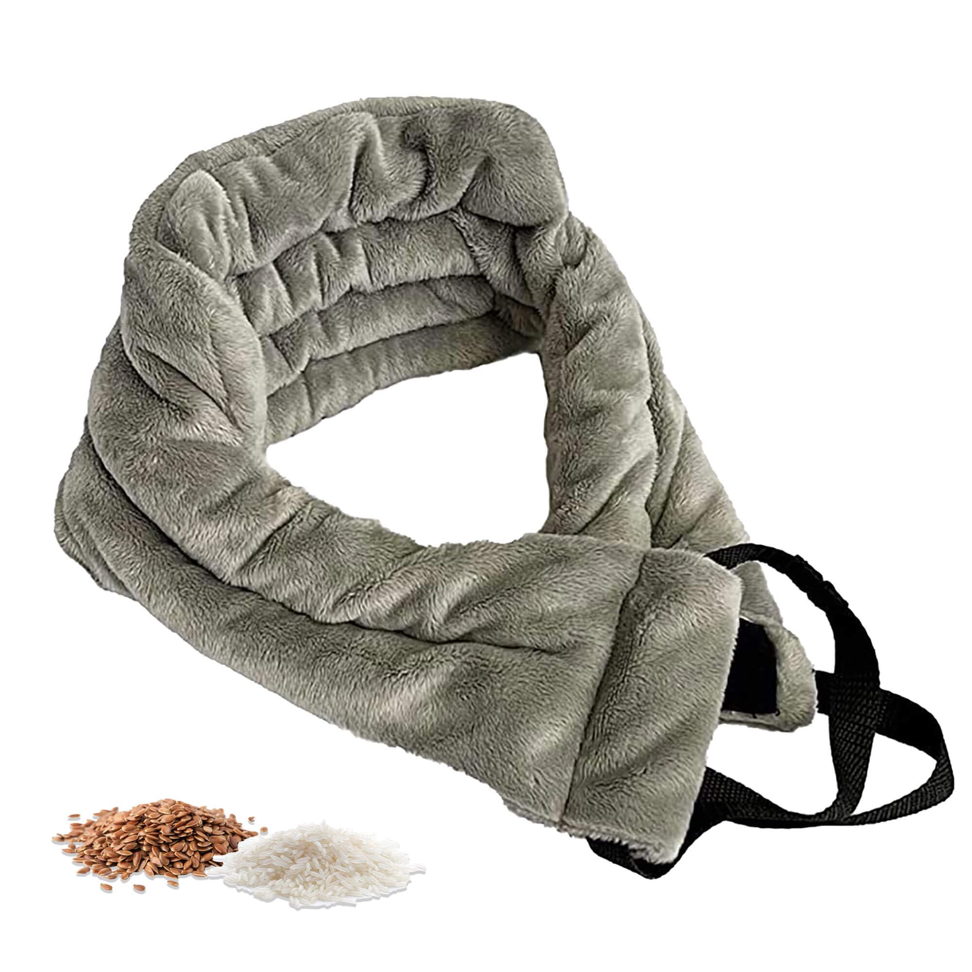 HP Solutions Versa Plus neck wrap closed for targeted warmth.