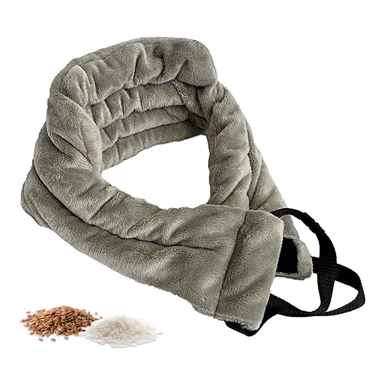HP Solutions Versa Plus neck wrap closed for targeted warmth.