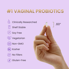 HPD Rx Pro-Fem daily-dose context with a glass of water.