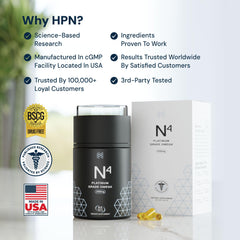 HPN N4 Icelandic Omega-3 made in USA quality emphasis