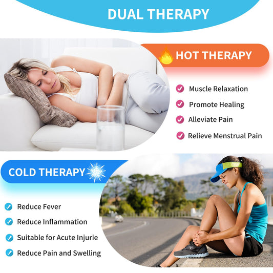 HROOSE ice pack for eyes provides soft, safe cooling for tired eyes.