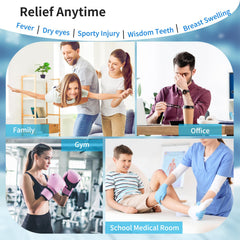 HROOSE multicolor kids ice pack supports safe cooling during minor injuries.