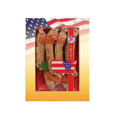 Hsu's American ginseng roots box, 4 oz, Wisconsin harvest for tea and cooking.