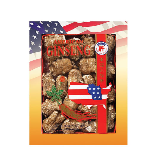 Hsu's Pearl extra-large Wisconsin ginseng roots for a rich tea ritual