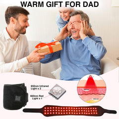 Hsypti red light belt chin therapy for targeted treatment.