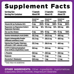 Ingredients scene featuring magnesium glycinate and valerian root in HTLT Delta Sleep.