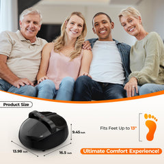 HTM Foot Massager non-slip base keeps sessions stable on any surface.